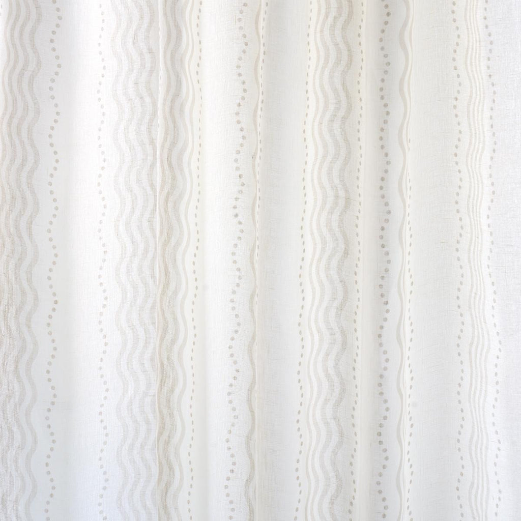 Schumacher Margot Linen Sheer Neutral Fabric