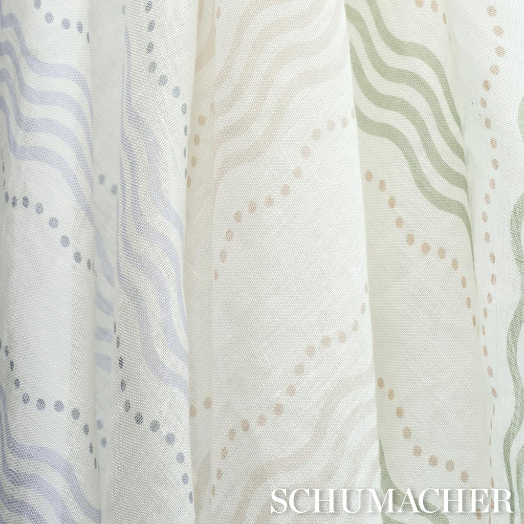 Schumacher Margot Linen Sheer Neutral Fabric