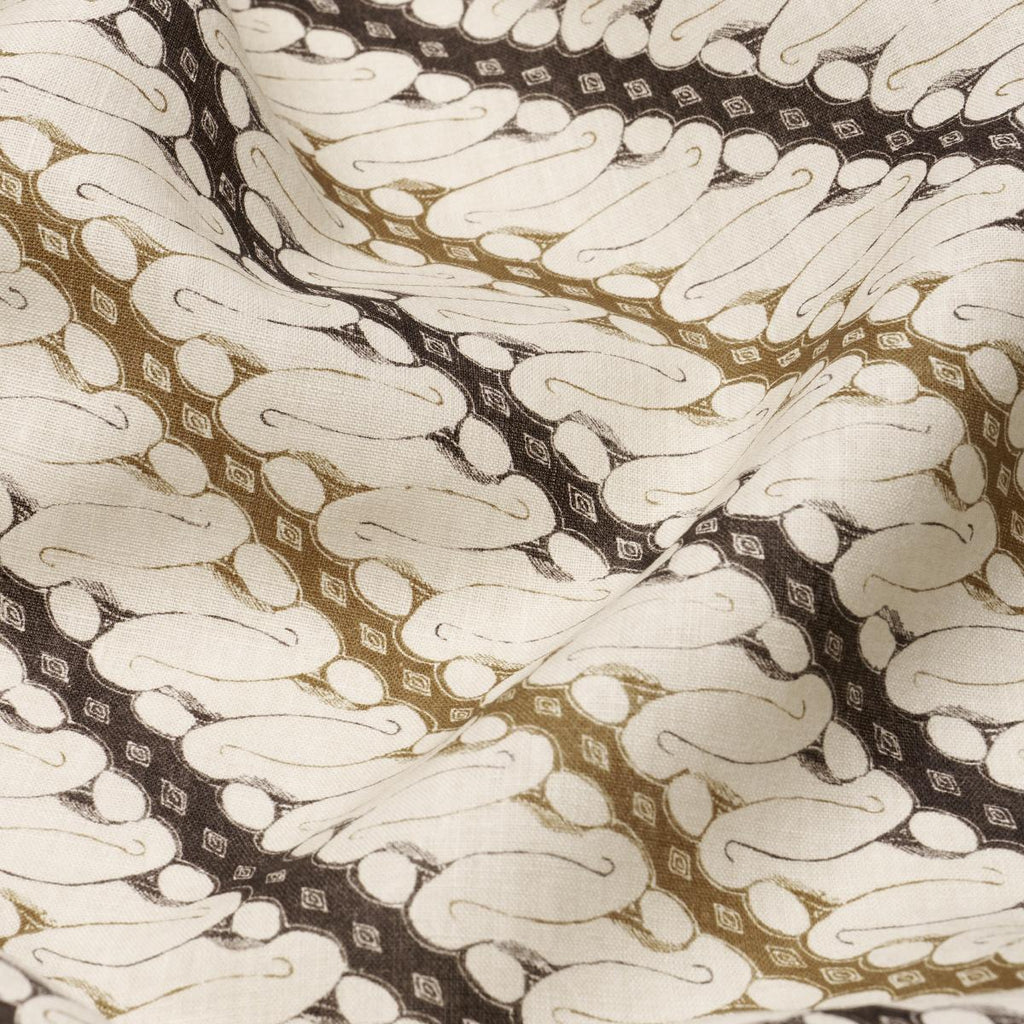 Schumacher Ronnie Brown Fabric