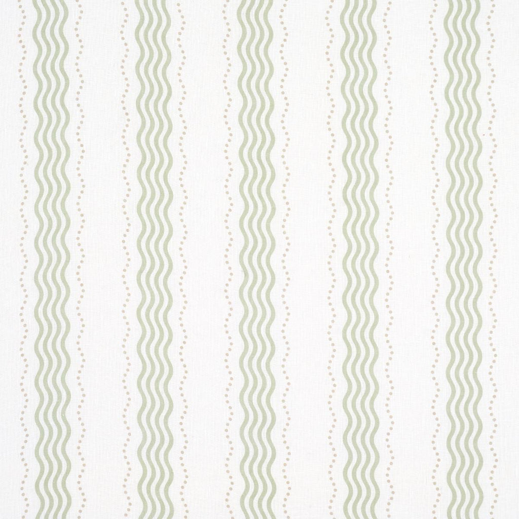 Schumacher Margot Linen Sheer Green Fabric