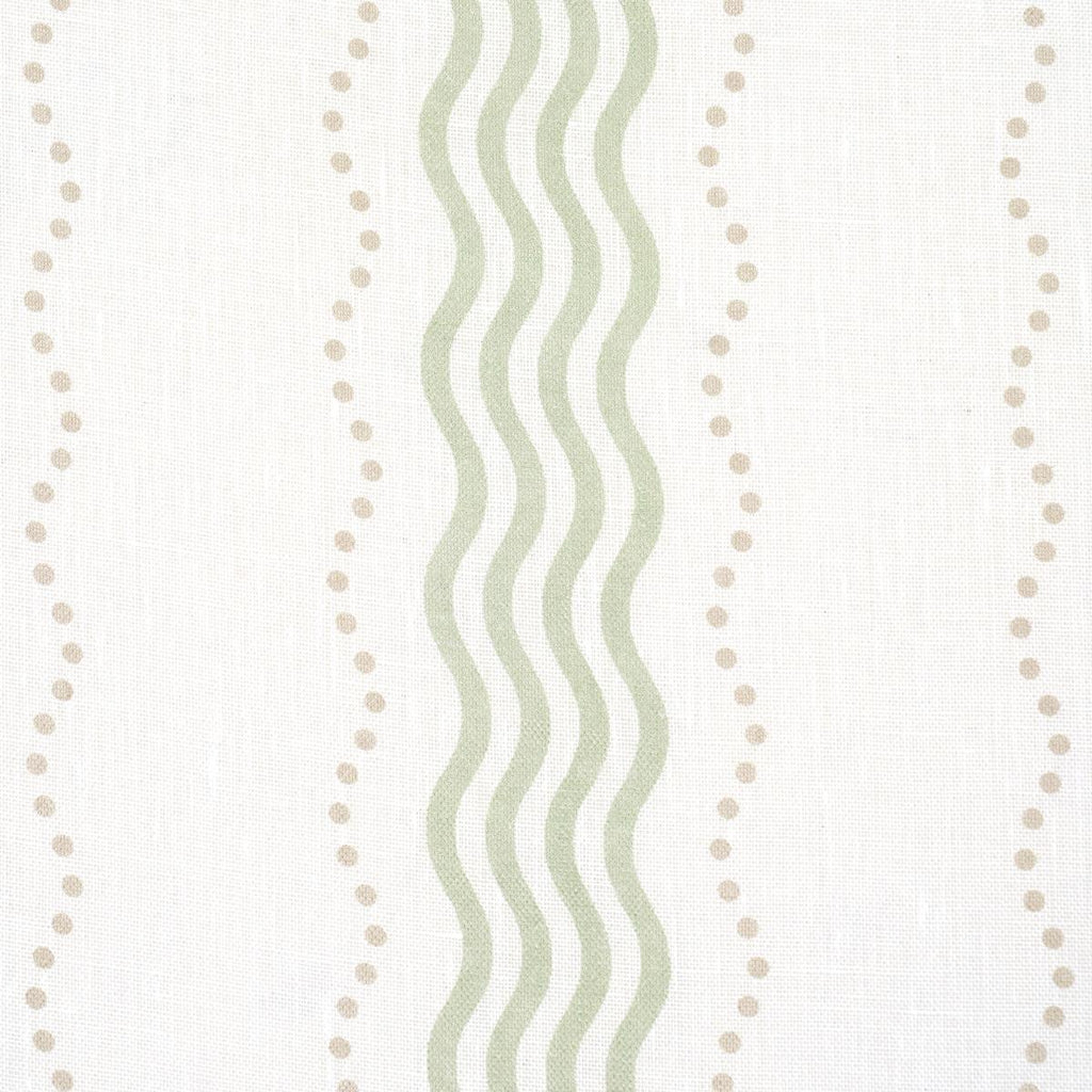 Schumacher Margot Linen Sheer Green Fabric