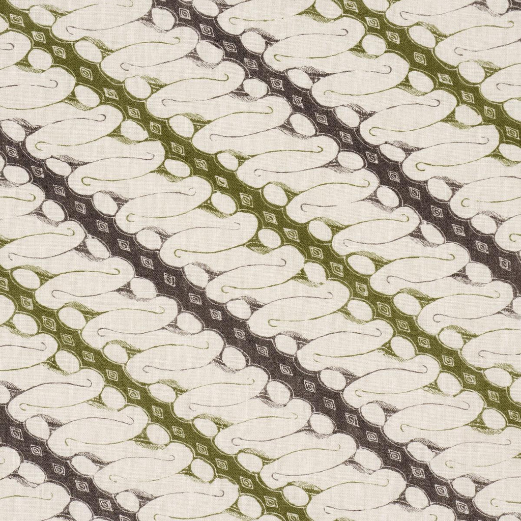 Schumacher Ronnie Green Fabric