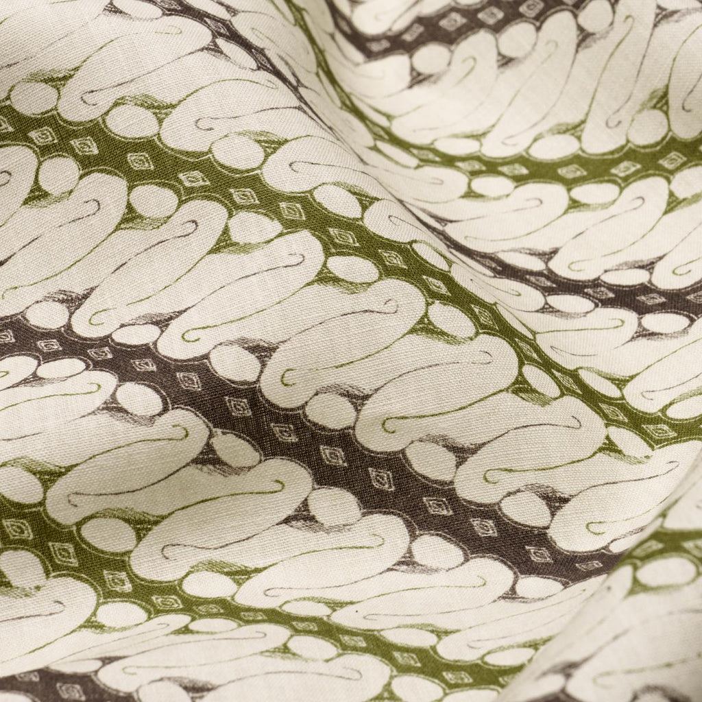 Schumacher Ronnie Green Fabric