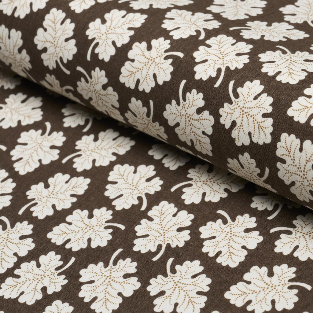 Schumacher Olive Brown Fabric