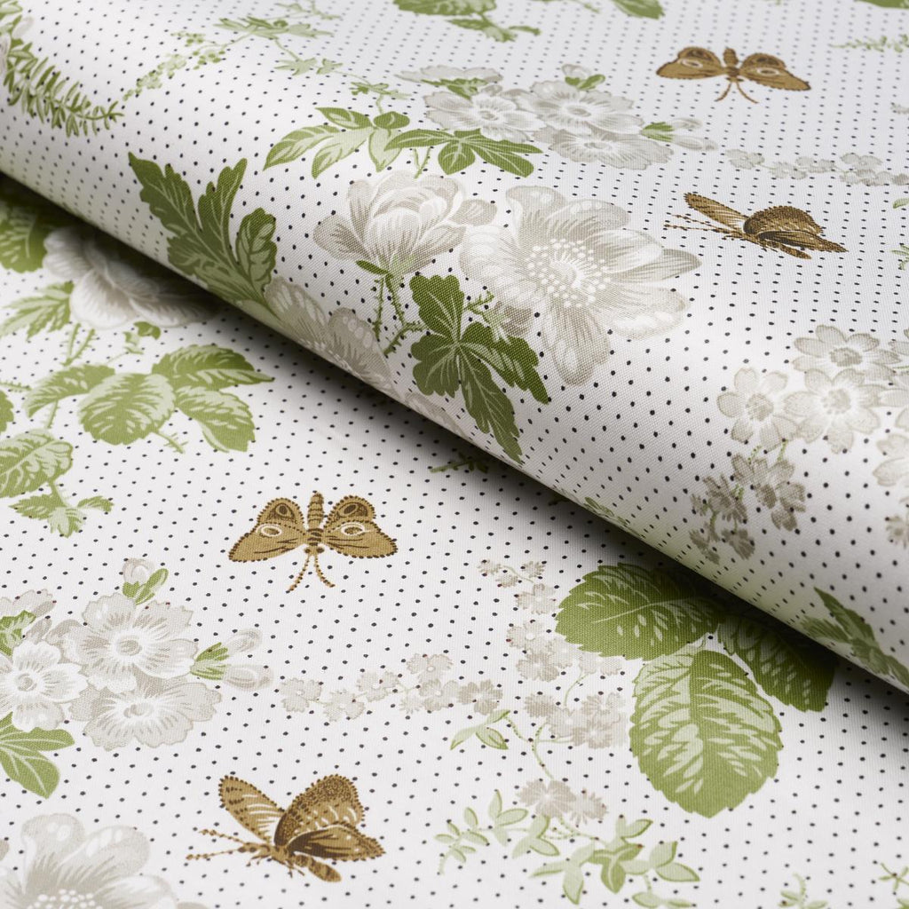 Schumacher Sibyl Chintz Neutral Fabric