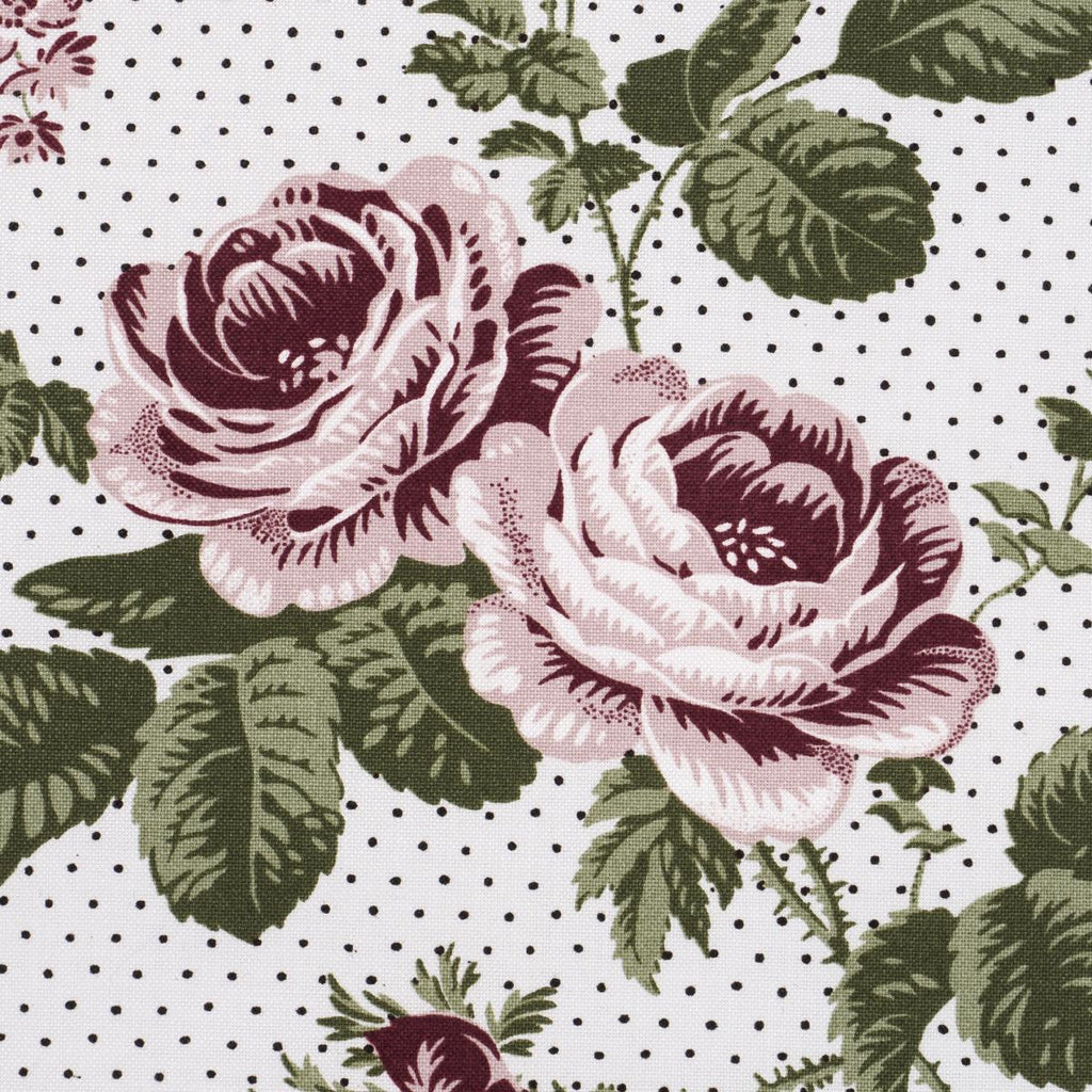 Schumacher Sibyl Chintz Rose Fabric