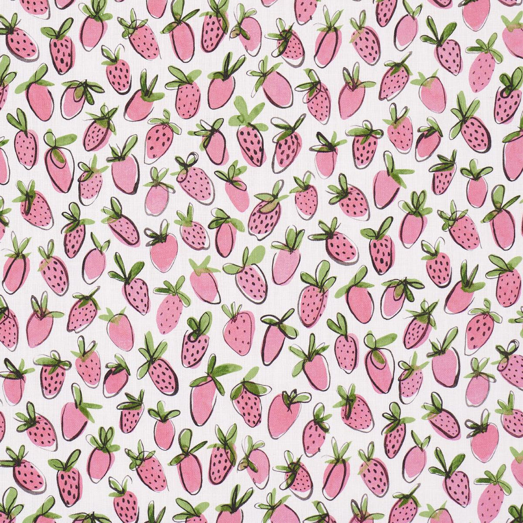 Schumacher Shortcake Indoor/Outdoor Pink Fabric