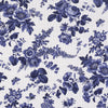 Schumacher Sibyl Chintz Blue Fabric