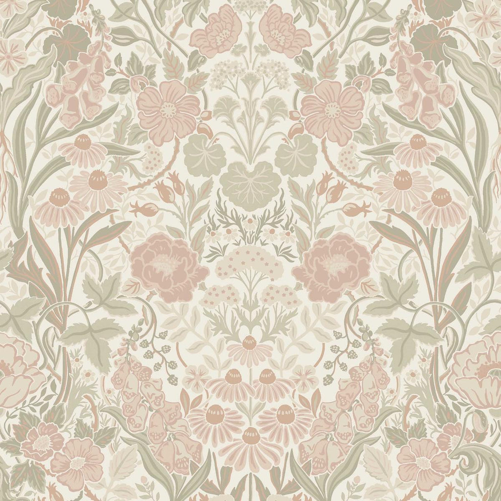 Borastapeter Rtagrd Blush And Ivory Wallpaper