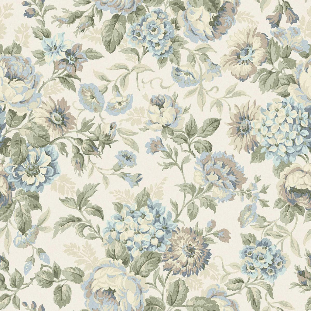 Borastapeter Hortensia Blue Wallpaper