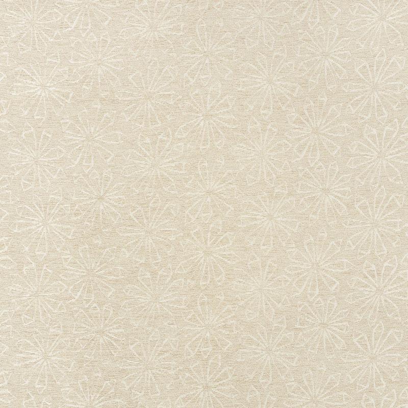 Schumacher Flower Chenille Moonstone Fabric