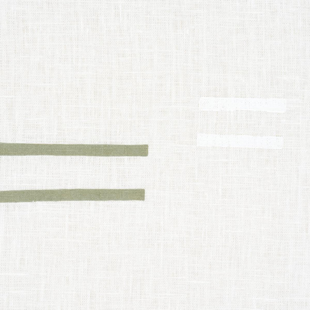 Schumacher Oaxaca Grass On White Fabric