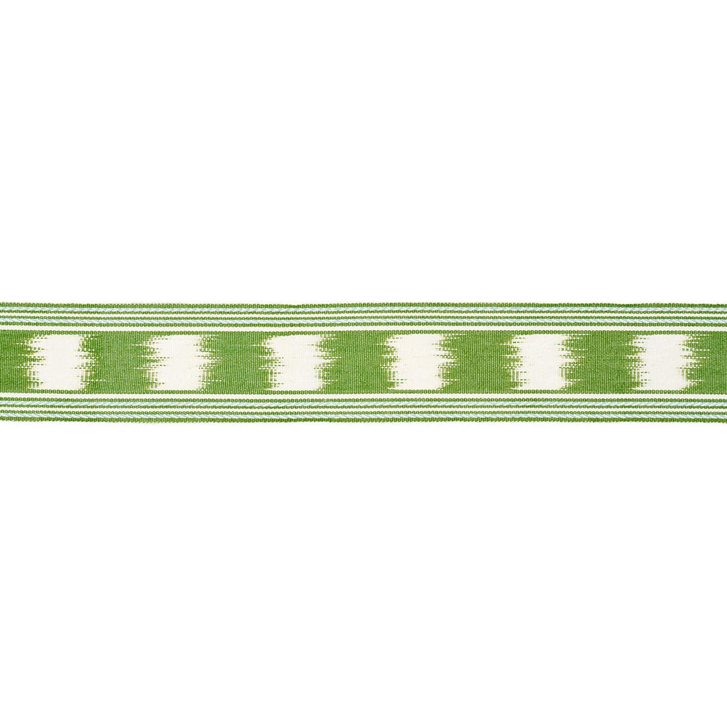 Schumacher Banyan Ikat Tape Leaf Trim