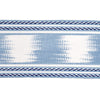 Schumacher Banyan Ikat Tape Sky Trim