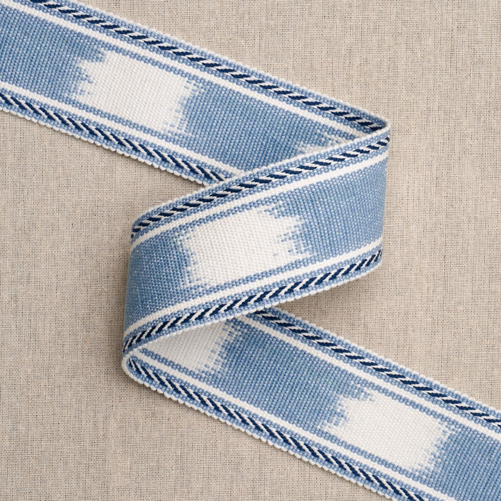 Schumacher Banyan Tape Narrow Sky Trim