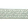 Schumacher Directoire Tape Narrow Teal Trim