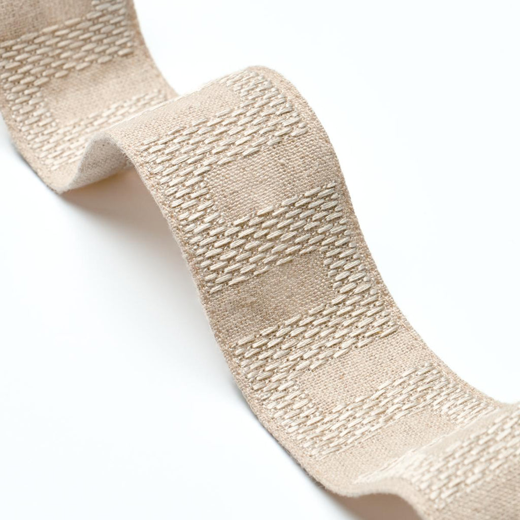 Schumacher Matrix Tape Narrow Natural Trim