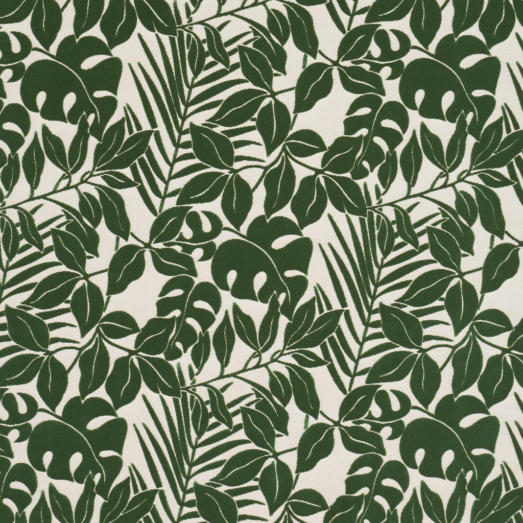 Schumacher Miramar Indoor/Outdoor Velvet Tropical Fabric