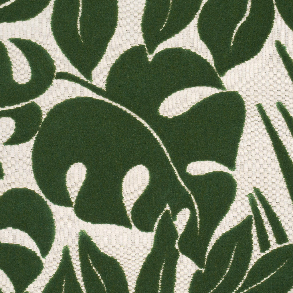 Schumacher Miramar Indoor/Outdoor Velvet Tropical Fabric