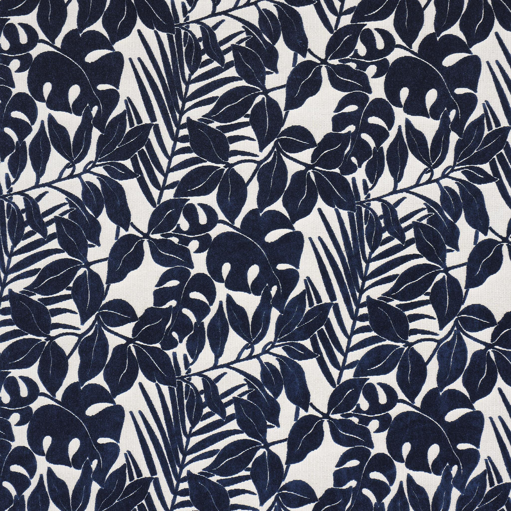 Schumacher Miramar Indoor/Outdoor Velvet Navy Fabric