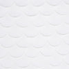 Schumacher Prep School Hand Pieced Scallop White Fabric