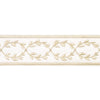 Schumacher Maison Vine Ivory Trim