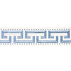 Schumacher Margo Fret Porcelain Trim