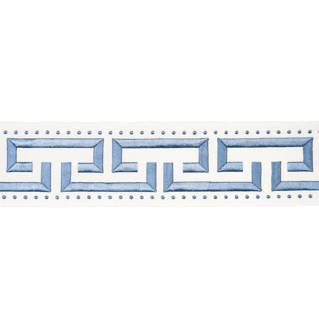 Schumacher Margo Fret Porcelain Trim