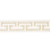 Schumacher Margo Fret Ivory Trim