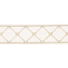 Schumacher Parisian Bamboo Ivory Trim