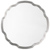 Mirror Home Silver Leaf Round Chippendale 40