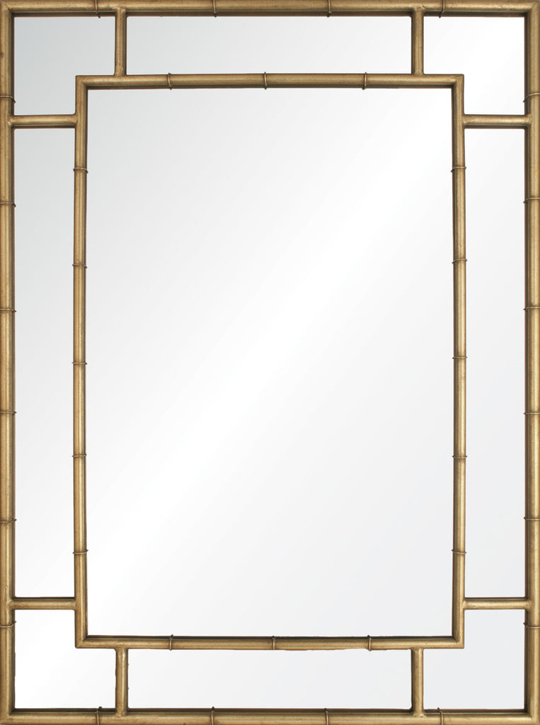 Mirror Home Gold Leaf Iron 32"W x 43"H x 1.31"D Mirror