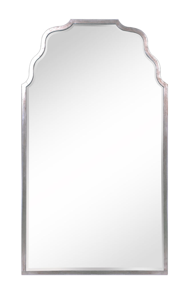 Mirror Home Antiqued Silver Leaf Iron 28"W x 48"H x 1.19"D Mirror