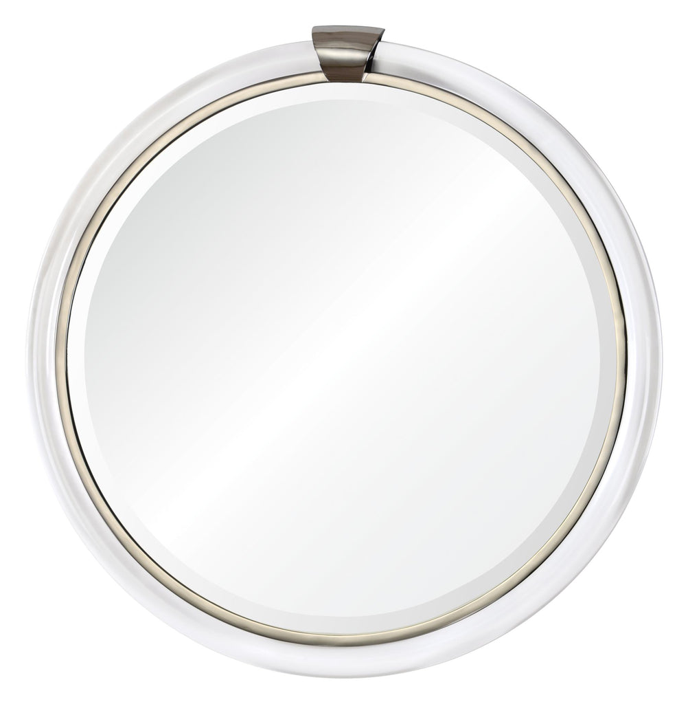 Mirror Home Acrylic & Nickel Round 36"W x 36"H x 1.5"D Mirror