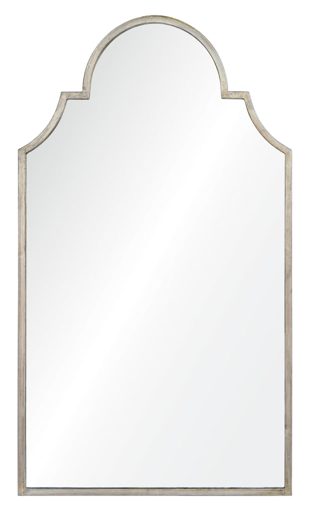 Mirror Home Antiqued Silver Leaf Iron 30"W x 52"H x 1.19"D Mirror