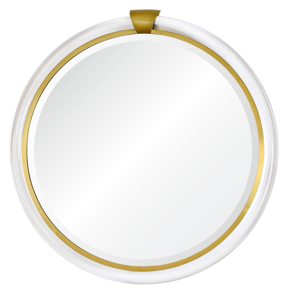 Mirror Home Acrylic & Brass Round 36"W x 36"H x 1.5"D Mirror