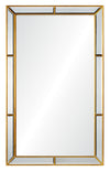 Mirror Home Burnished Gold Leaf  Framed 30