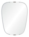 Mirror Home Polished Nickel Shield 32