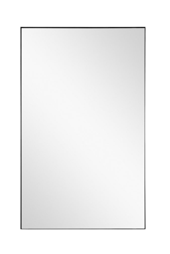 Mirror Home Black Nickel 30"W x 48"H x 1.25"D Mirror