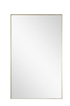 Mirror Home Burnished Brass 30