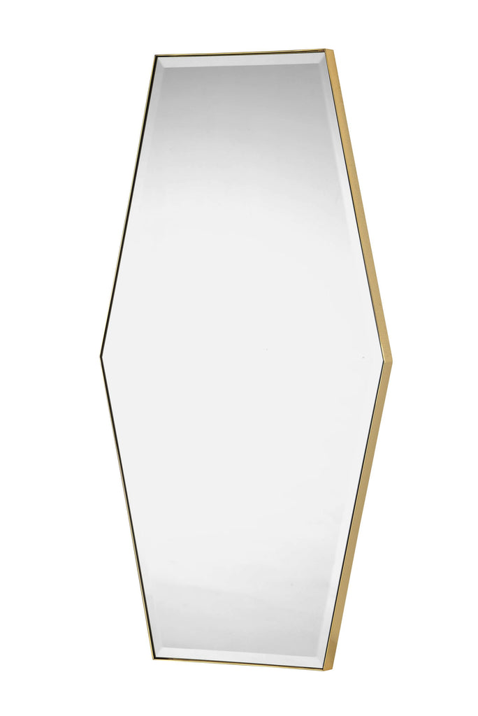 Mirror Home Burnished Brass 27"W x 48"H x 1.25"D Mirror