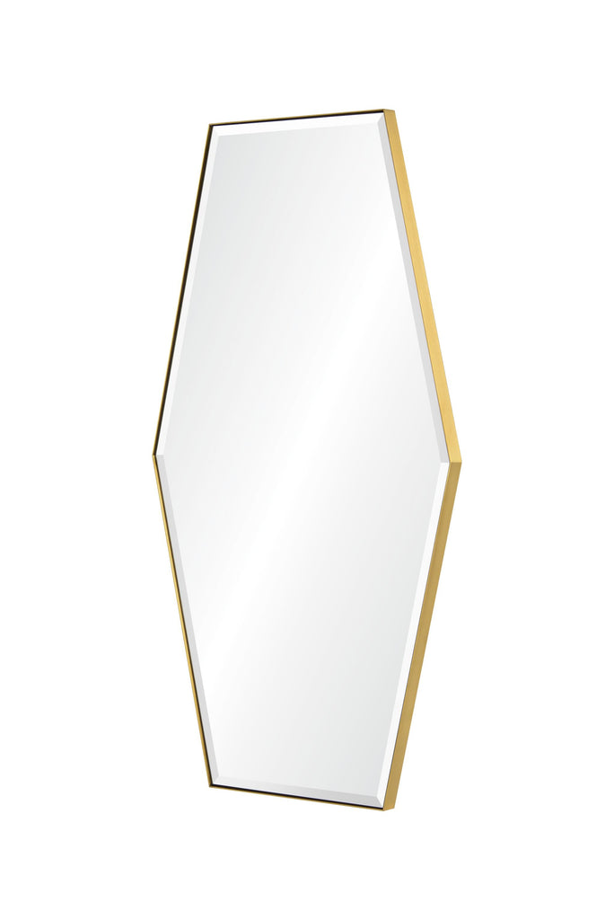 Mirror Home Brushed Brass 27"W x 48"H x 1.25"D Mirror