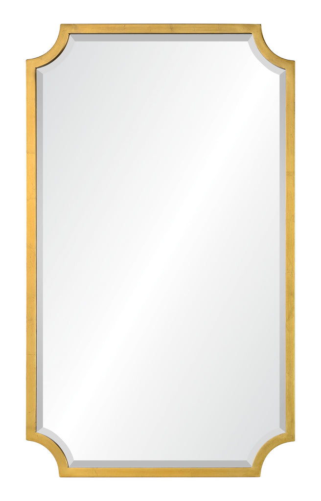 Mirror Home Burnished Gold Leaf 24"W x 40"H x 1.19"D Mirror