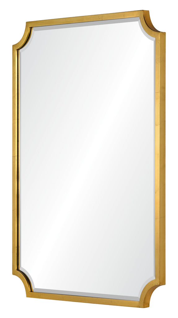 Mirror Home Burnished Gold Leaf 24"W x 40"H x 1.19"D Mirror