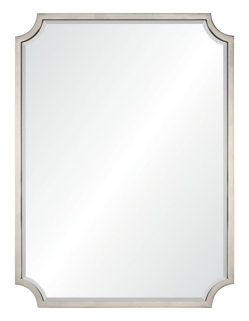 Mirror Home Antiqued Silver Leaf 30"W x 40"H x 1.19"D Mirror