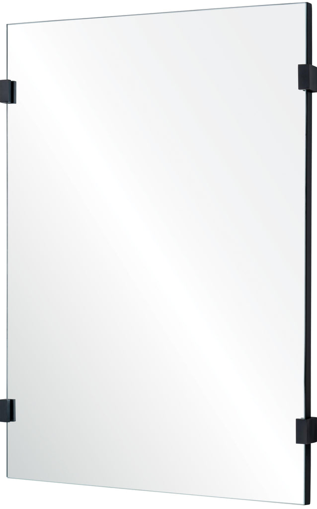 Mirror Home Black Nickel 30"W x 40"H x 1.75"D Mirror