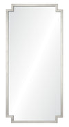 Mirror Home Antiqued Silver Leaf 22