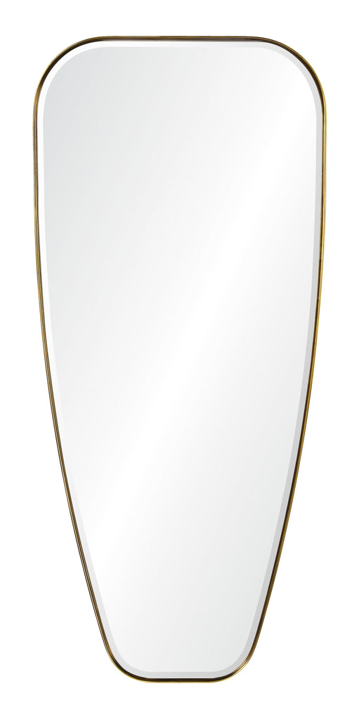 Mirror Home Burnished Brass 19"W x 42"H x 1.25"D Mirror