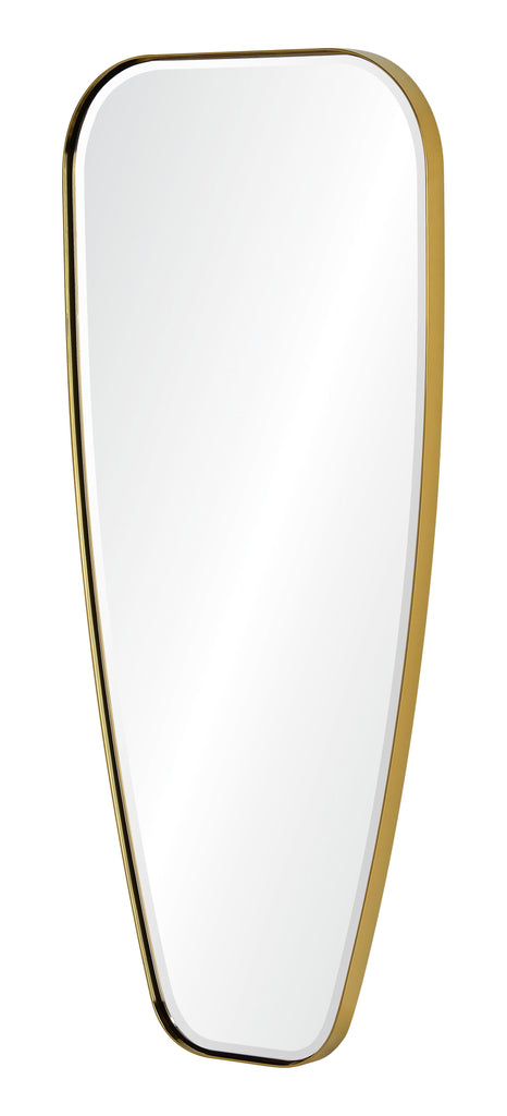 Mirror Home Burnished Brass 19"W x 42"H x 1.25"D Mirror