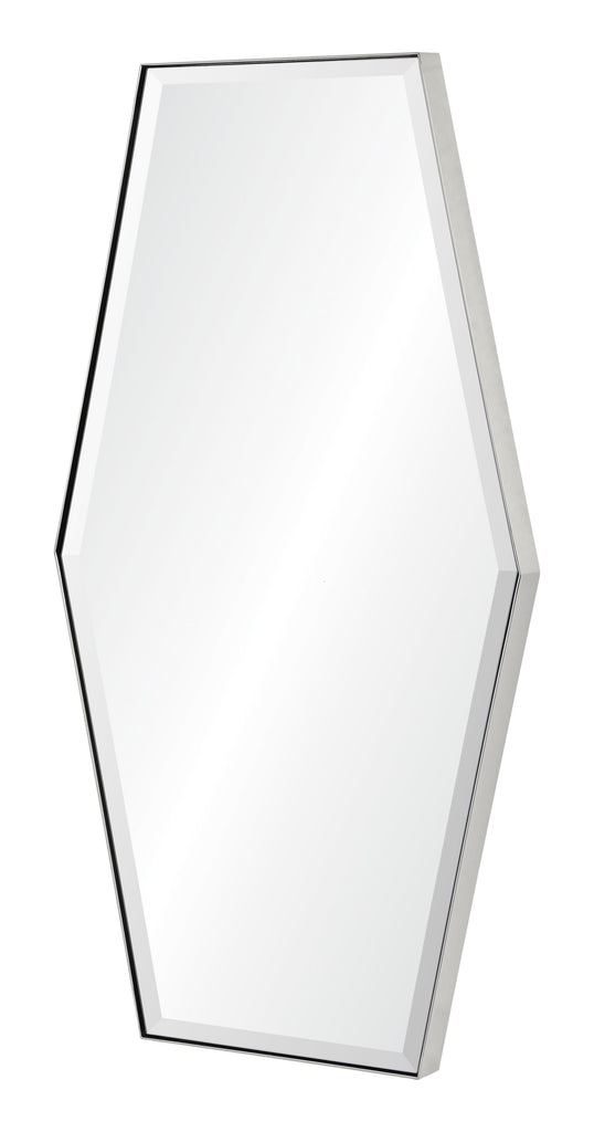 Mirror Home Polished Stainless Steel 22.5"W x 40"H x 1.25"D Mirror